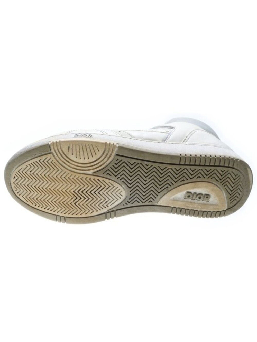 Dior Oblique High Cut Sneakers Shoes White Dc0421 - Picture 5 of 6